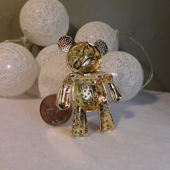 LOVE BEAR Brooch - Picture 3 of 5